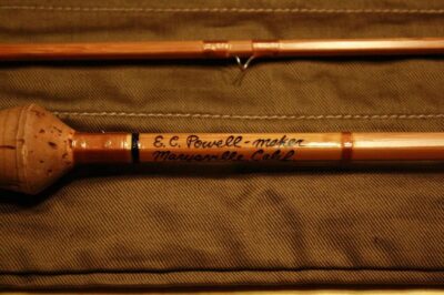 Bamboo Fly Rods:  E.C. Powell Custom Handcrafted Maker History